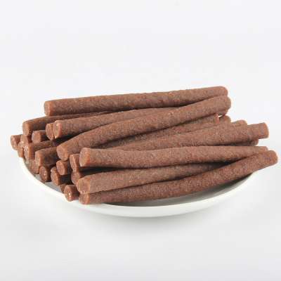 natural pet food dog snacks dried beef roll dog chew food